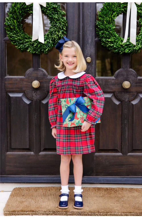 Red Tartan Plaid Baby & Toddler Dress. Maerin Fritz Frock Pied Piper Kids Red Tartan Plaid Baby & Toddler Dress. Maerin Fritz Frock Pied Piper Kids
